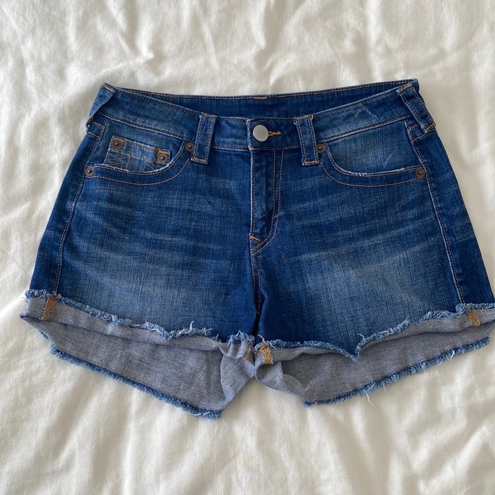 True Religion Jennie Curvy Short Shorts size 29